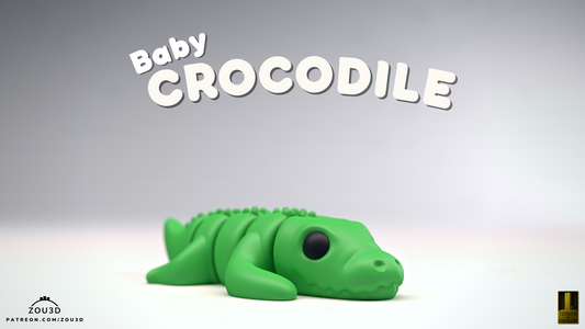 Articulated crocodile